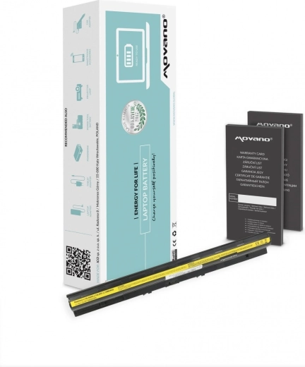 Baterie Movano pro Lenovo G500s, Z710, G50-45 a G50-70 (4400 mAh, 63 Wh)