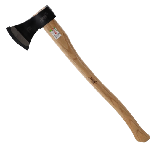 Tesařská sekera 1500 g s dřevěnou rukojetí 80 cm
