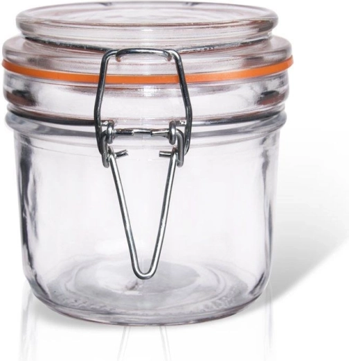 Skleněná zavařovací sklenice s klipem 220 ml