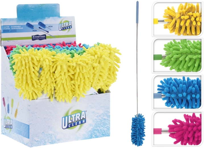 Teleskopická mikrovláknová prachovka 25–75 cm