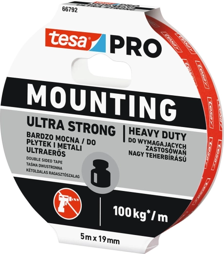 Montážní páska Ultra Strong 19 mm × 5 m Tesa