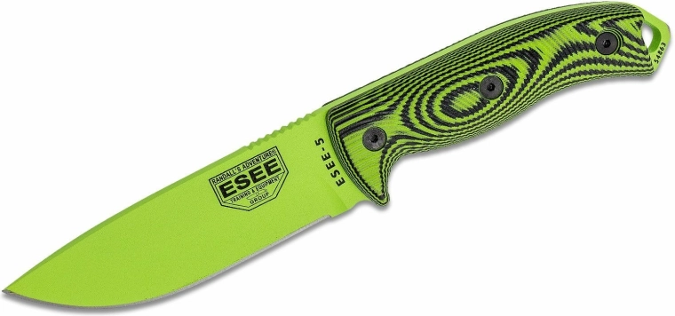 ESEE 5 Venom univerzální nůž 13,3 cm, G10, kydexové pouzdro