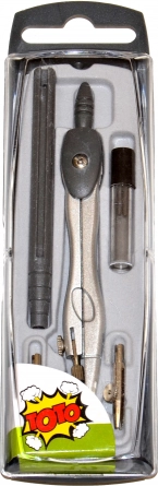 Kružítko TOTO – kovová sada pro školu