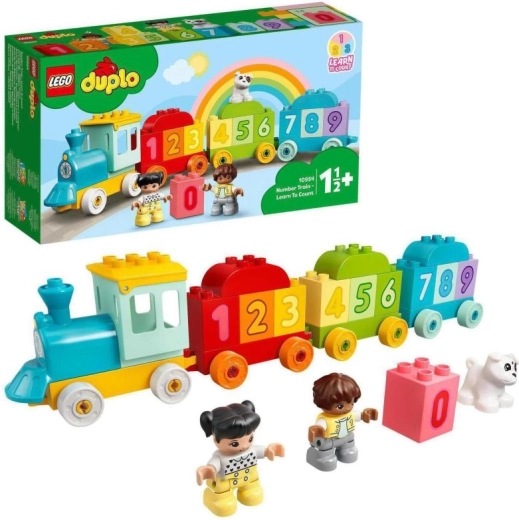 Lego Duplo Vláček s čísly – učení počítání