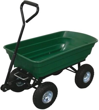 Zahradní sklápěcí vozík 70 l s plastovou korbou