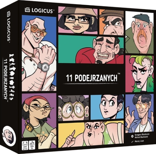 11 podezřelých – detektivní společenská hra