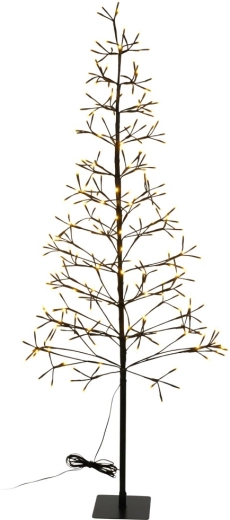 Vánoční svíticí stromek 150 cm, 280 LED, teplá bílá