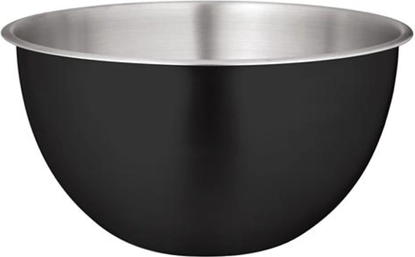 Mísa z nerezové oceli v matné černé, 25 cm