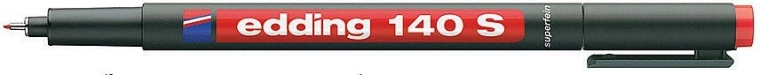 Permanentní popisovač edding 140 S červený