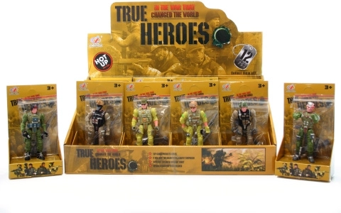 Figurky vojáka se zbraní –