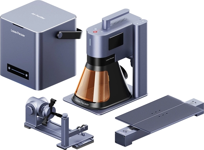 laserový gravírovací stroj LASERPECKER LP5 protective edition