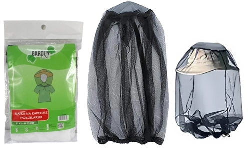 Síťka na včelařský klobouk/moskytiéra 57 × 57 cm