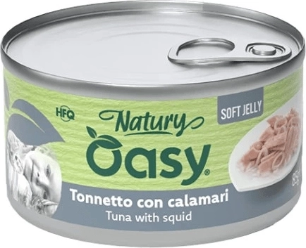 Oasy Natury měkké želé – tuňák s kalamářem 85 g