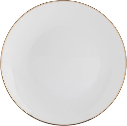 Dezertní talíř Bella Złota linia 20 cm