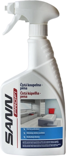 SANN PROFI čistič Čistá koupelna pěna 500 ml