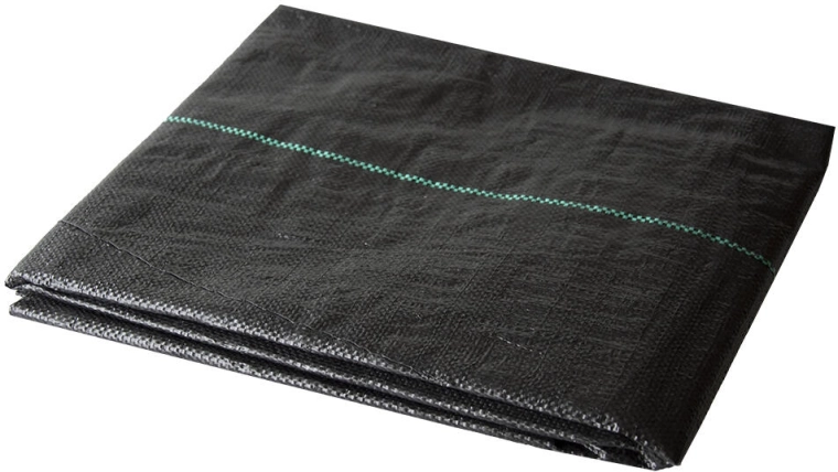 Tkaná mulčovací textilie 1,6 × 5 m, 100 g/m², černá