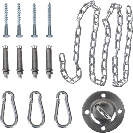 Stropní montážní sada pro houpací síť a houpačku 1,5 m