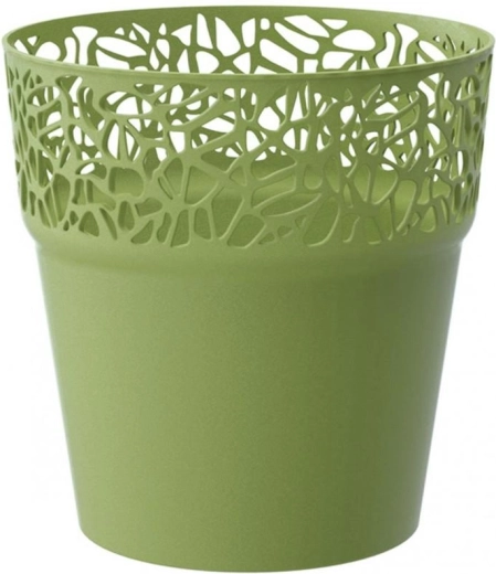 Květináč Naturo olivový 17,5 cm