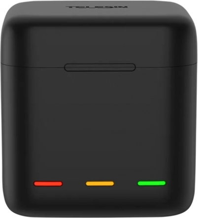 Telesin 3slotová nabíječka a pouzdro pro baterie GOPRO HERO 12/11/10/9