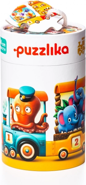 Puzzlika Vlak – naučné puzzle 20 dílků, 94 cm