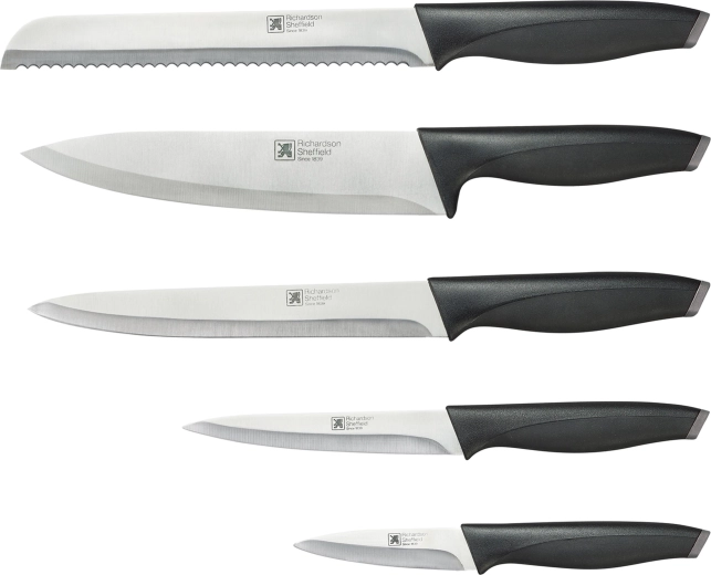 Blok na nože RICHARDSON SHEFFIELD Advantage, sada 5 ks