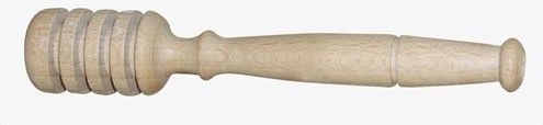 Dřevěná naběračka na med 13 cm