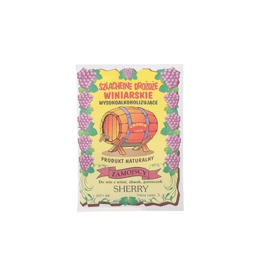 Vinařské kvasinky Sherry pro dezertní a bílá vína, 5 g