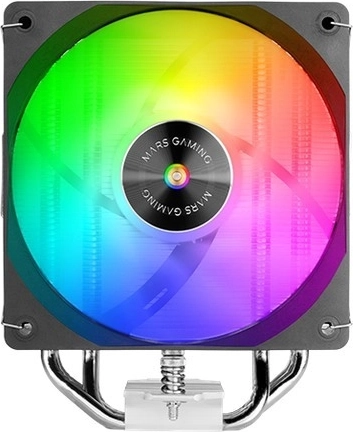 Chladič procesoru Mars Gaming MCPU-X4ARGB 120mm PWM 220 W TDP, černý