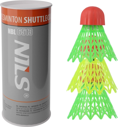 Crossmintonové míčky NILS NBL6513, 3 ks