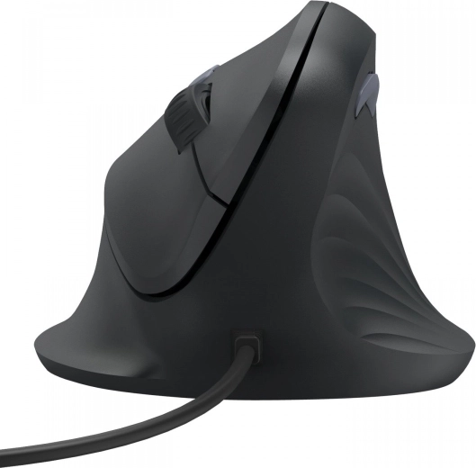 Ergonomická vertikální drátová myš pro praváky s tlačítkem Assist (AI)