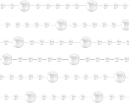 Perlová girlanda na vánoční stromek 5 m Ruhhy
