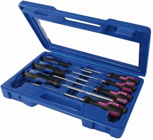 Sada šroubováků PROFI 7dílná pozidriv a ploché v kufru