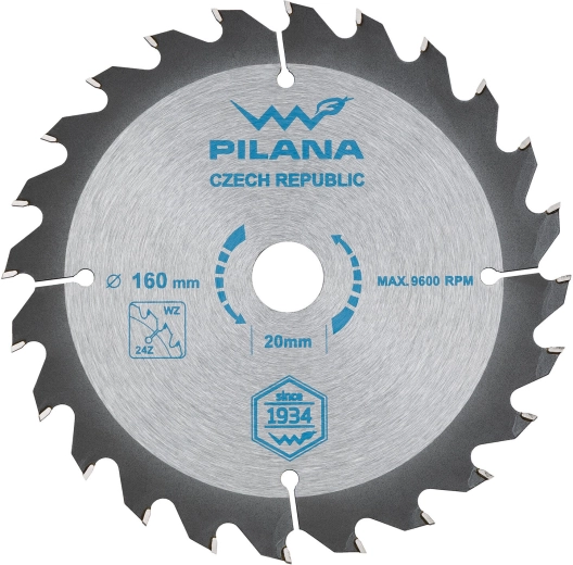 Pilový kotouč PILANA SK 160 × 2,0 × 20, 24 zubů