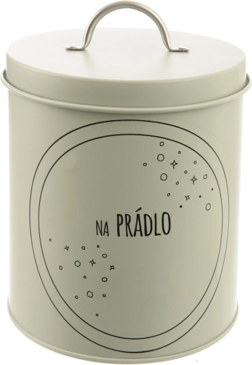 Plechová dóza na prádlo Greenish 3,3 l (CZ)