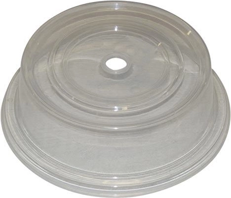 Kryt do mikrovlnné trouby 24 cm s větracím otvorem, mix barev