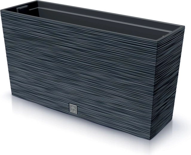 Truhlík Furu M 77 cm antracitový s vložkou