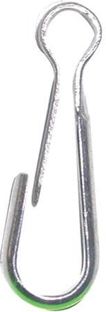 Karabinka 50 mm nikl, balení 20 ks