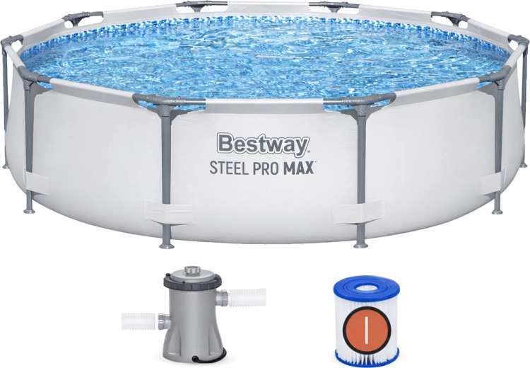 Zahradní bazén Bestway Steel Pro Max 305 × 76 cm s filtrační pumpou