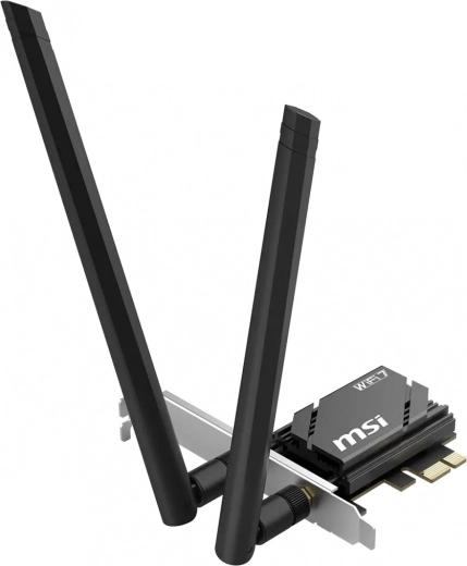 Síťová karta MSI Herald BE6500 WiFi 7 PCIe