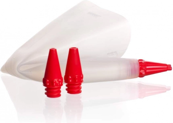 Silikonový dekorátor 30,5 cm červený