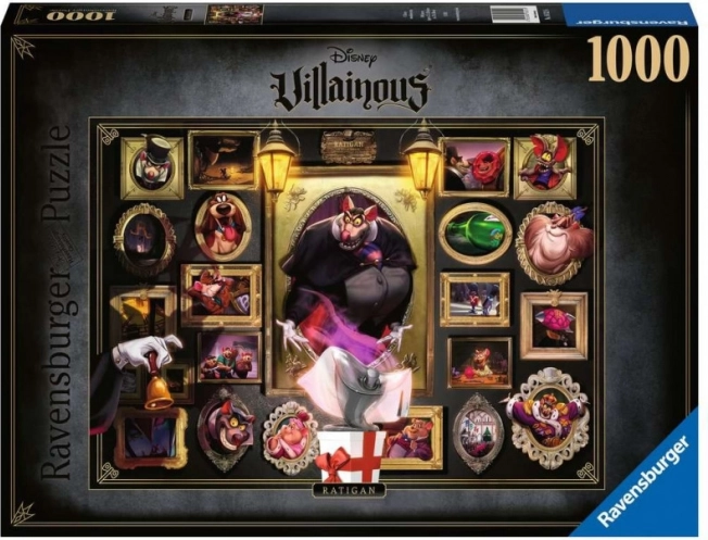 Puzzle Ravensburger Villainous: Ratigan 1000 ks