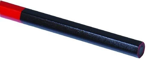 Stavební tužky HB červená/modrá (12 ks)