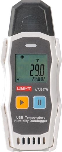 Uni-T digitální termohygrometr se záznamem dat a USB