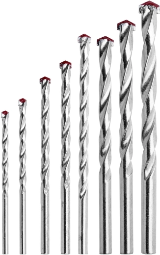 Sada stavebních vrtáků 3–10 mm, 8 dílů