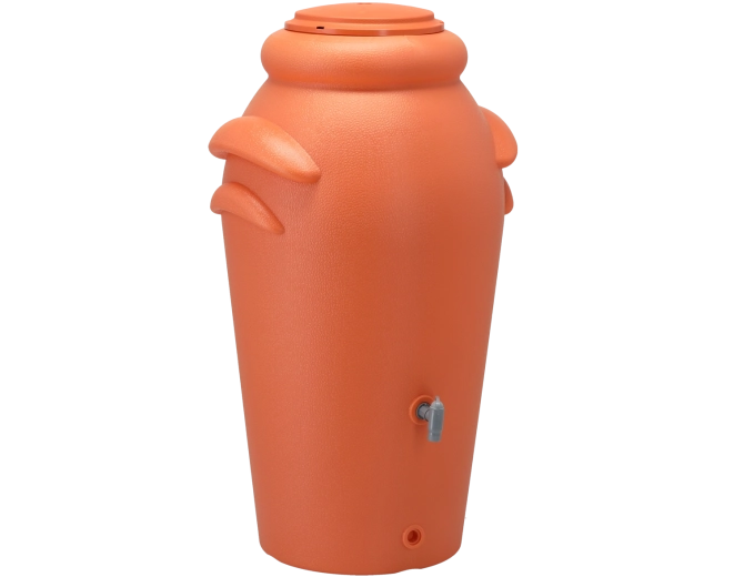 Zásobník na dešťovou vodu Virga 200 l cihlová