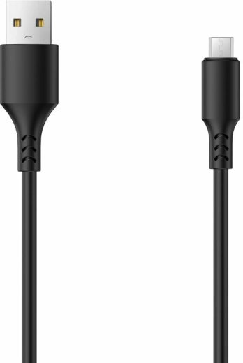 Setty USB – microUSB kabel 1 m 1 A černý