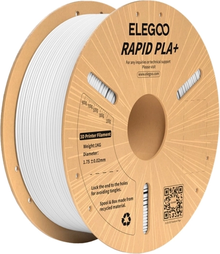 Filament ELEGOO Rapid PLA+ bílý