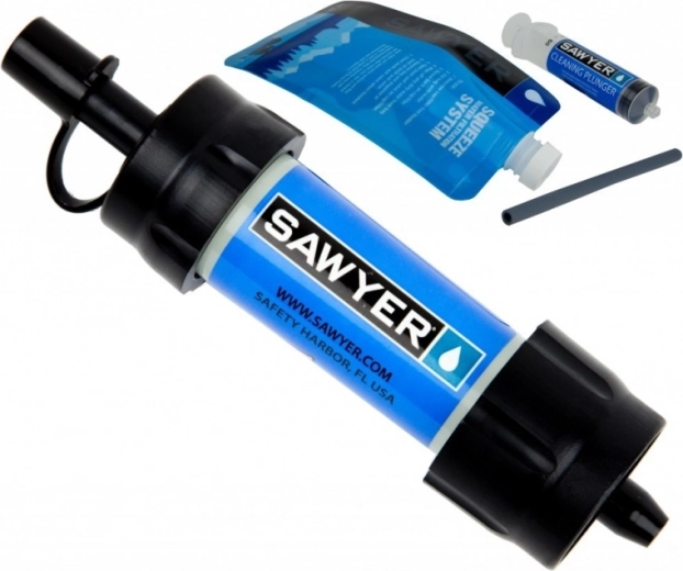 Cestovní filtr na vodu Sawyer Mini modrý - 1 kus