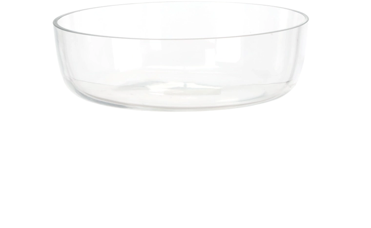 Zaoblená broušená salátová mísa 21,5 cm (sada 4 ks)