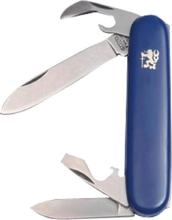 Kapesní nůž z nerezové oceli s plastovou rukojetí, 90 mm